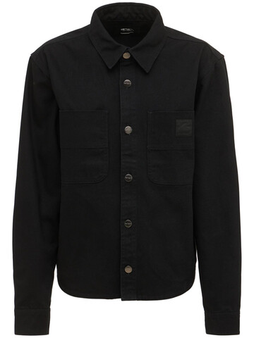 WARDROBE.NYC Carhartt Wip Cotton Canvas Jacket in black