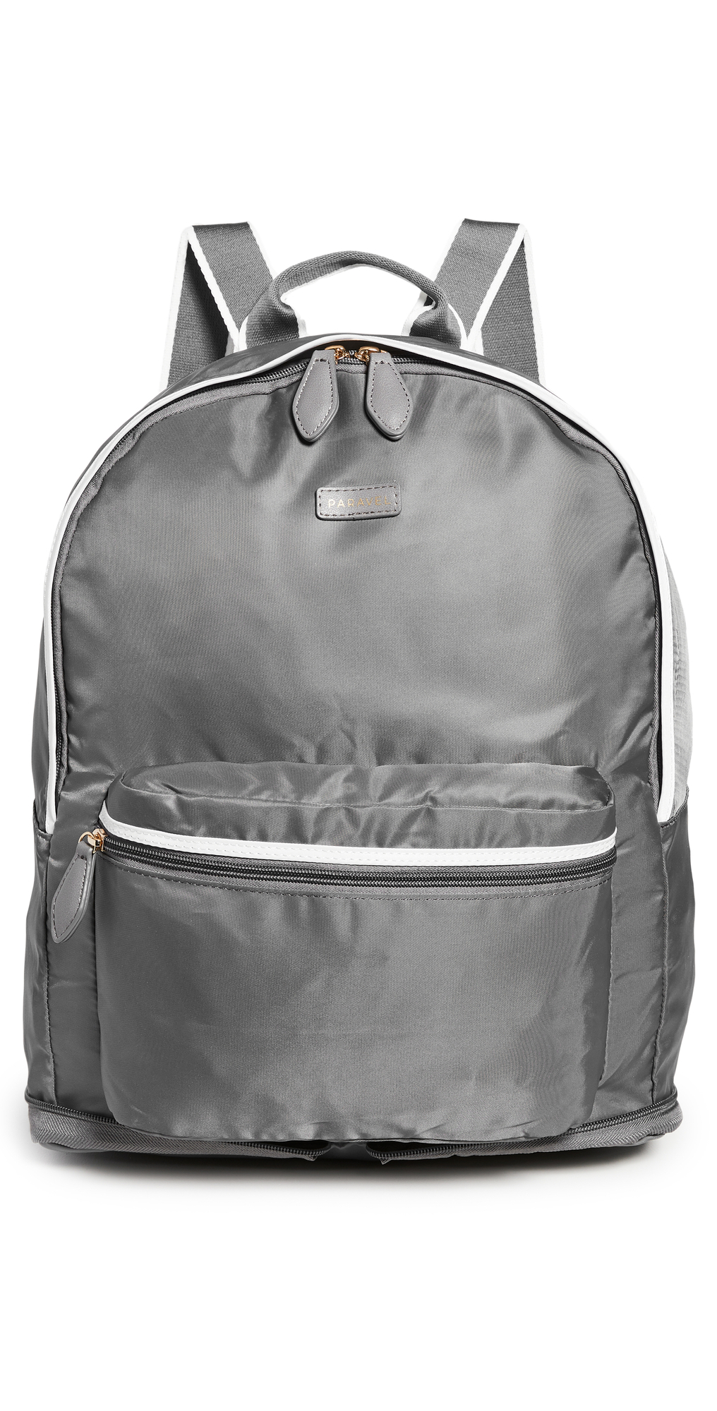 Paravel Fold Up Backpack in grey