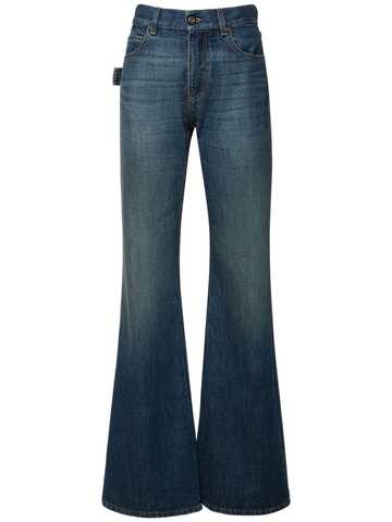 BOTTEGA VENETA Flared Denim Jeans in blue