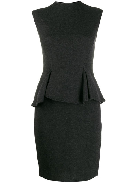 LANVIN Pre-Owned 2014 peplum waist dress in grey