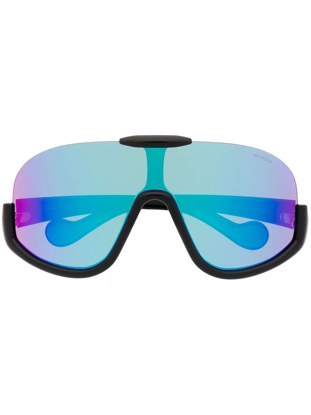 Moncler Eyewear shield-frame sunglasses - Black