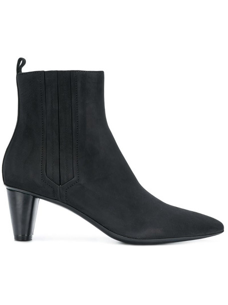 Sartore pointed toe boots in black