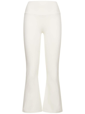 SPLITS59 Raquel Mid Rise Flared Pants in white