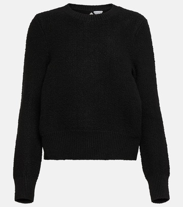 bottega veneta loose-fit sweater in black