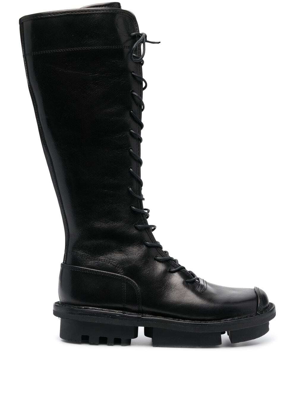 TRIPPEN Unison knee-high leather boots - Black
