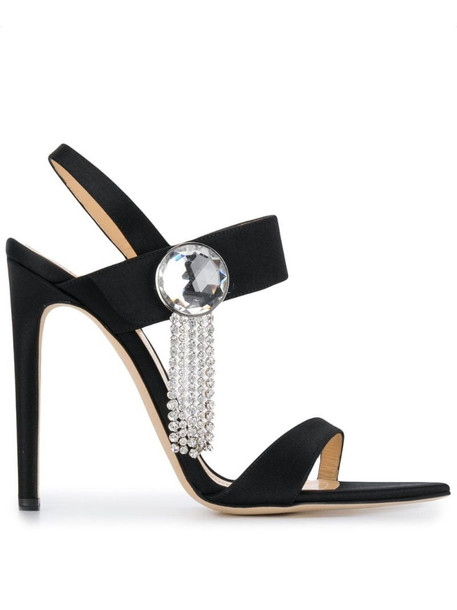 Chloe Gosselin embellished sandals in black