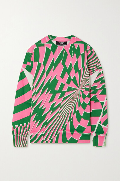 Stella McCartney - + Ed Curtis Printed Cotton-jersey Sweatshirt - Pink