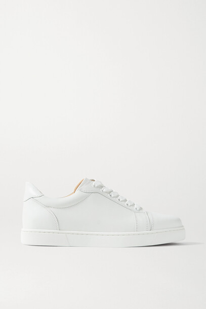 Christian Louboutin - Vieira Leather Sneakers - White