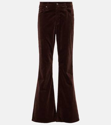ag jeans farrah corduroy bootcut jeans in brown