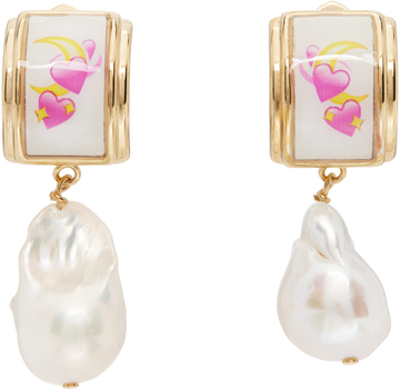 safsafu gold moonlight earrings