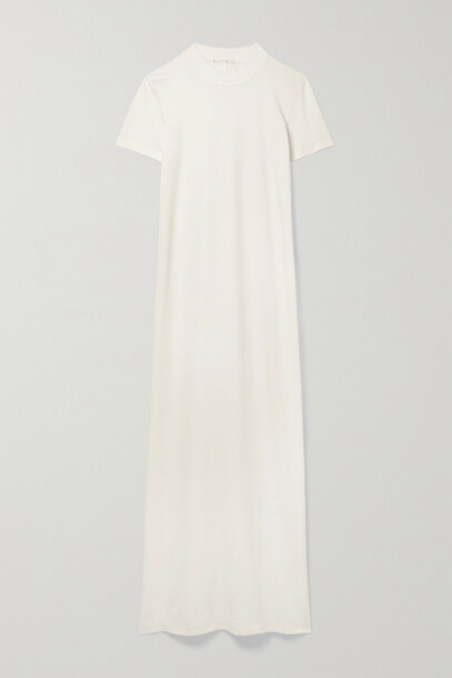 The Row - Dolores Cotton-jersey Maxi Dress - White