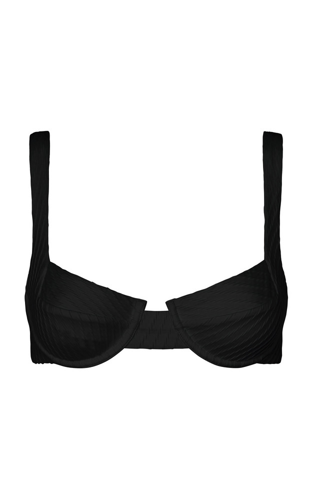 Fella Casanova Underwired Bikini Top in black