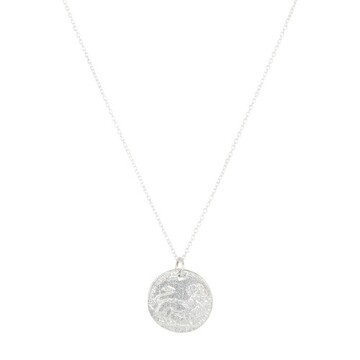 Alighieri Medium Snow Lion necklace in silver