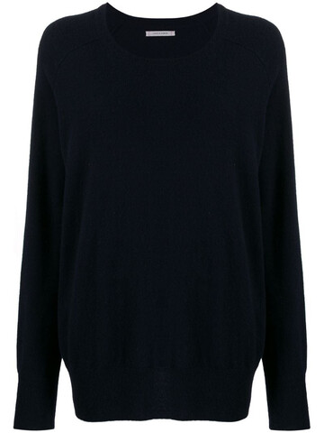 chinti and parker slouchy jumper in blue