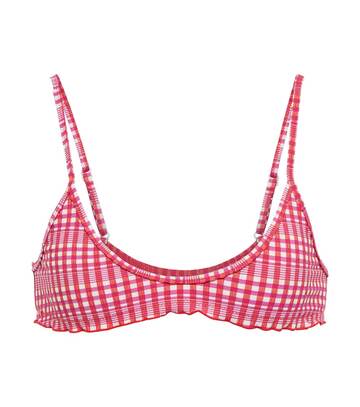 tropic of c rio bikini top in pink