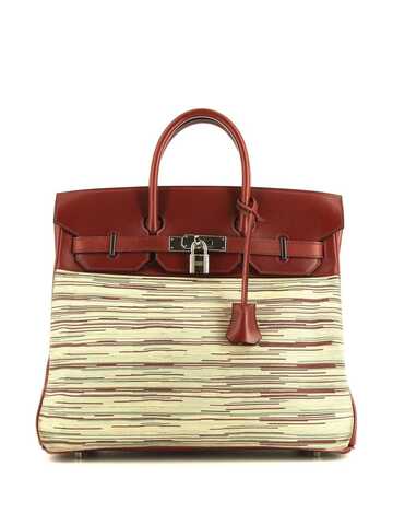 hermès 2000 pre-owned vibrato haut à courroies handbag - red