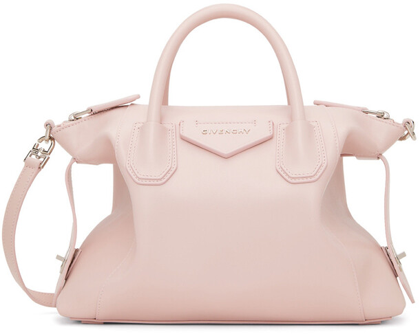 Givenchy Pink Small Antigona Soft Shoulder Bag