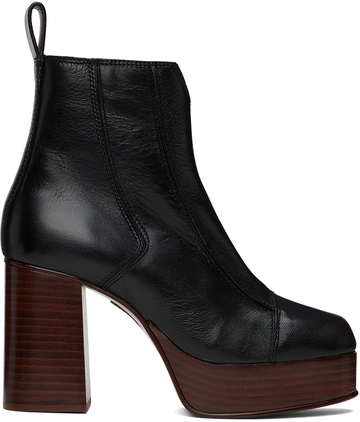 see by chloé see by chloé black hazel boots
