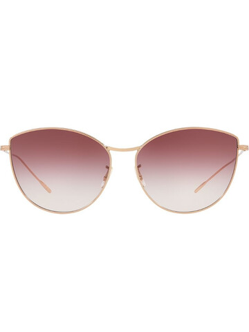 Oliver Peoples Rayette sunglasses in metallic