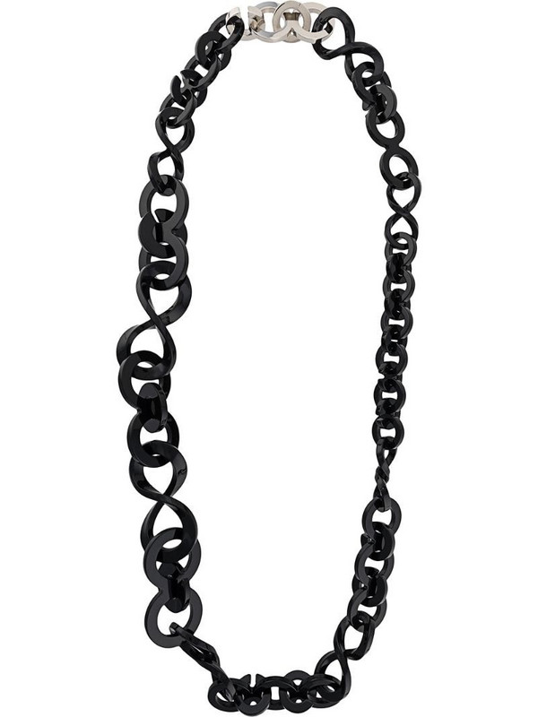 Gianfranco Ferré Pre-Owned 2000s chain-link necklace in black
