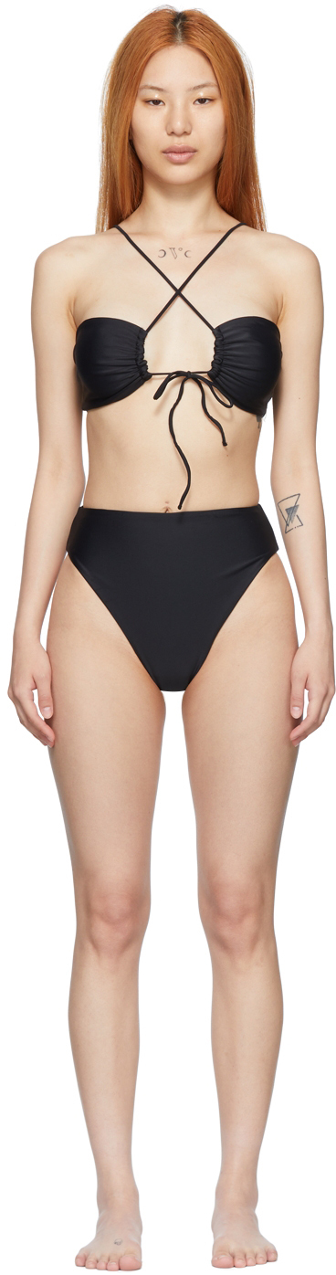 Jade Swim Black Livi & Incline Bikini Set