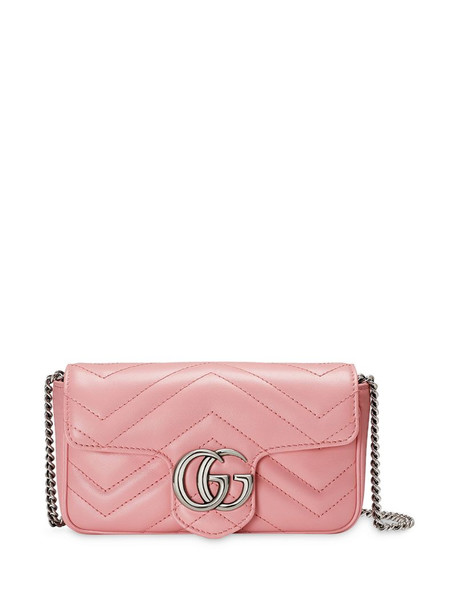 Gucci GG Marmont matelassé shoulder bag in pink