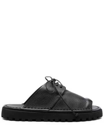 marsèll lace-up open toe sandals - black