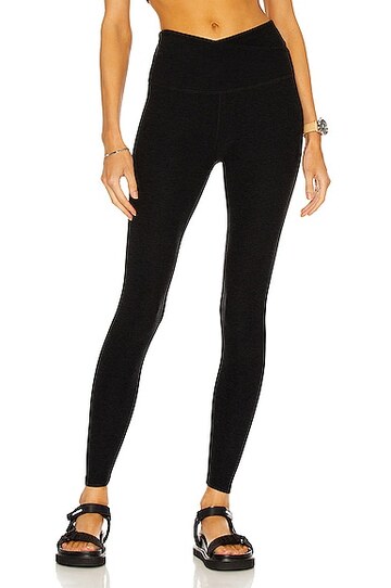 beyond yoga at your leisure legging in black