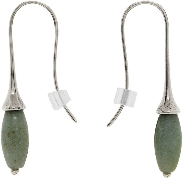 Isabel Marant Green & Silver Naya Drop Earrings