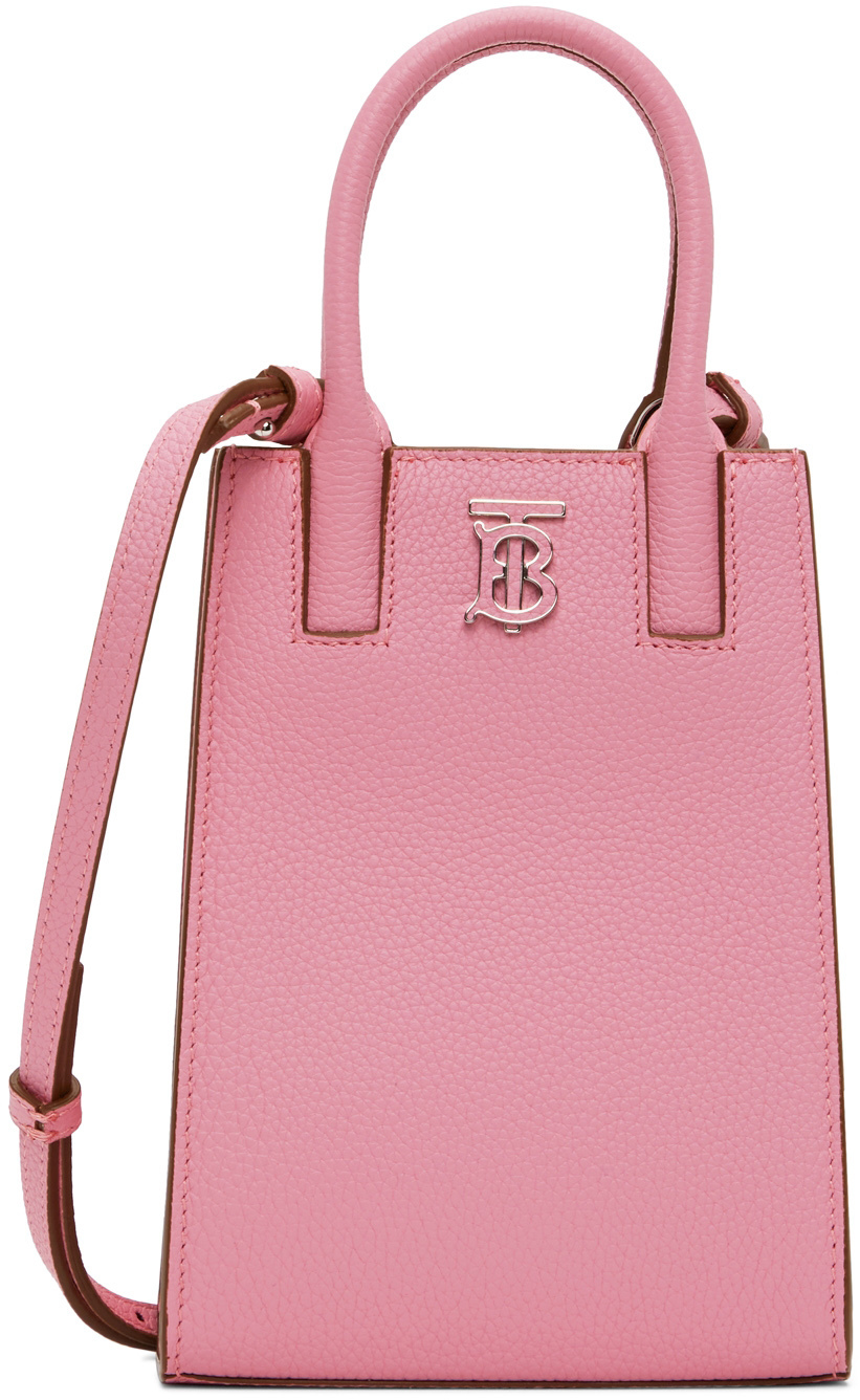 Burberry Pink Micro Frances Shoulder Bag
