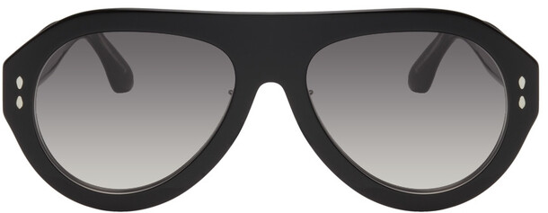 Isabel Marant Black Darly Sunglasses