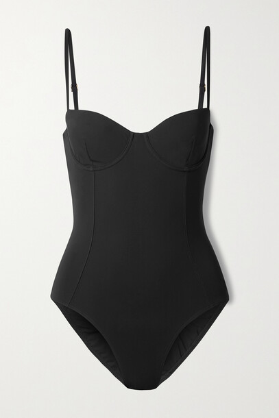 Tory Burch - Underwired Swimsuit - Black
