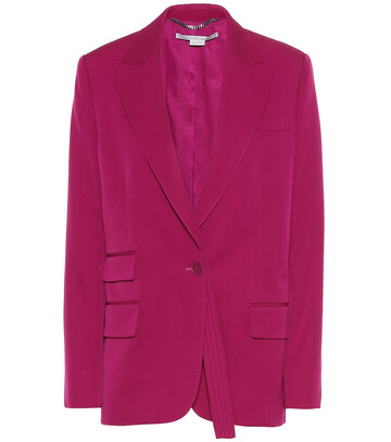 Stella McCartney Wool blazer in purple