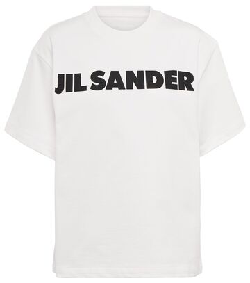 jil sander logo oversized cotton jersey t-shirt