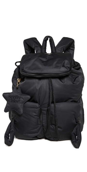see by chloe joy rider backpack black one size