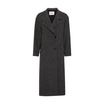 marant etoile sabine coat in grey