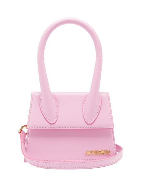 Jacquemus - Chiquito Medium Leather Bag - Womens - Pink