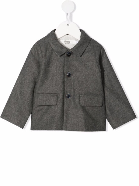 Bonpoint doyle virgin wool-blend jacket - Grey
