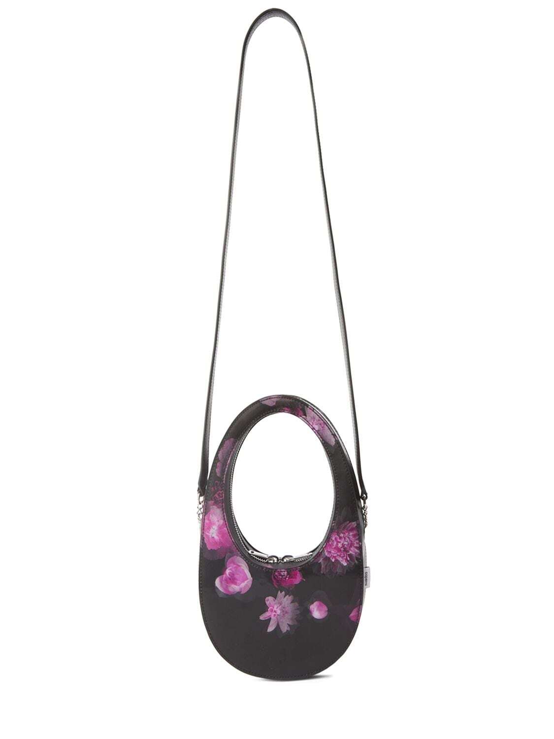 COPERNI Mini Swipe Crossbody Bag in black / pink
