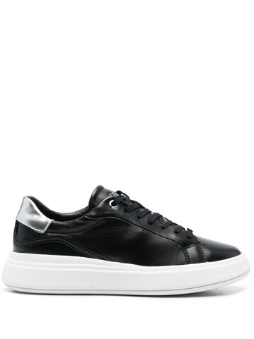 calvin klein gend neut lace-up sneakers - black
