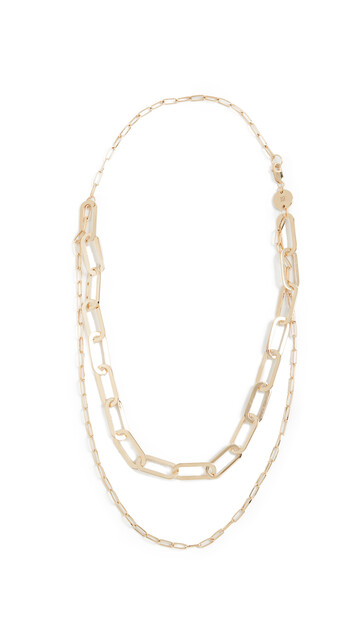 Jennifer Zeuner Jewelry Ema Necklace in gold