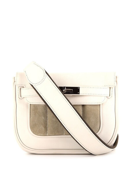 Hermès pre-owned small Berline shoulder bag in white