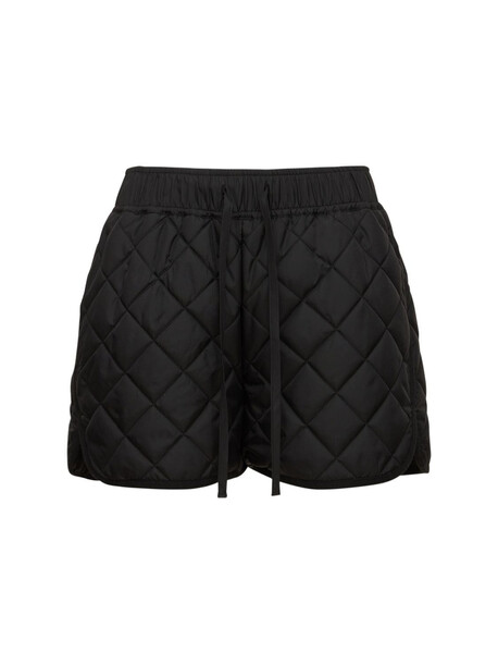 THE GARMENT Copenhagen Recycled Quilted Shorts in black