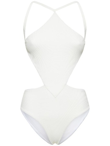 FELLA SWIM Sabath Onepiece Swimsuit in white