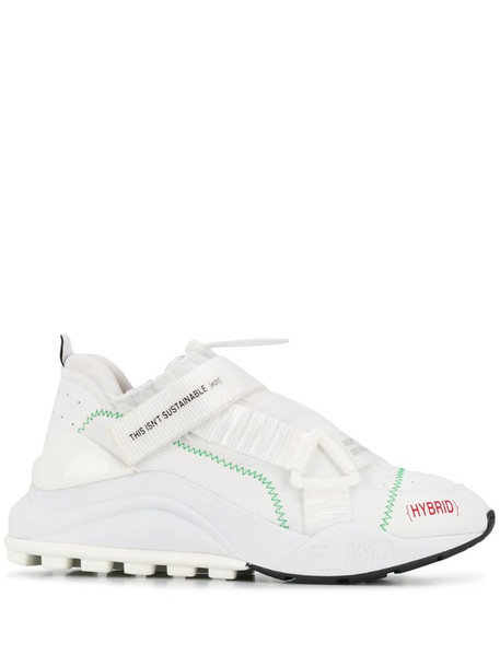 F_WD platform sneakers in white