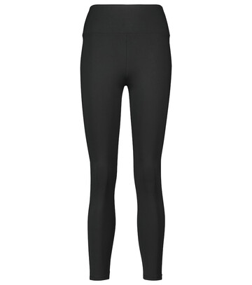 Lanston Sport Onyx mesh-panel high-rise leggings in black