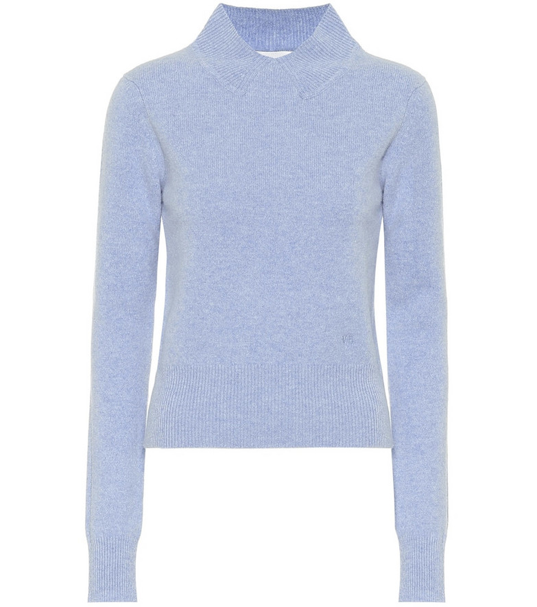 Victoria Beckham - Ribbed stretch wool-blend turtleneck sweater