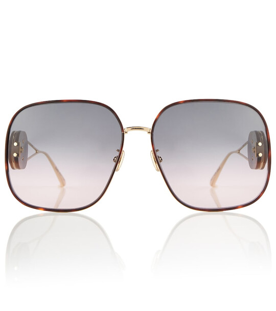 DIOR Eyewear DiorBobby S1U square sunglasses in brown