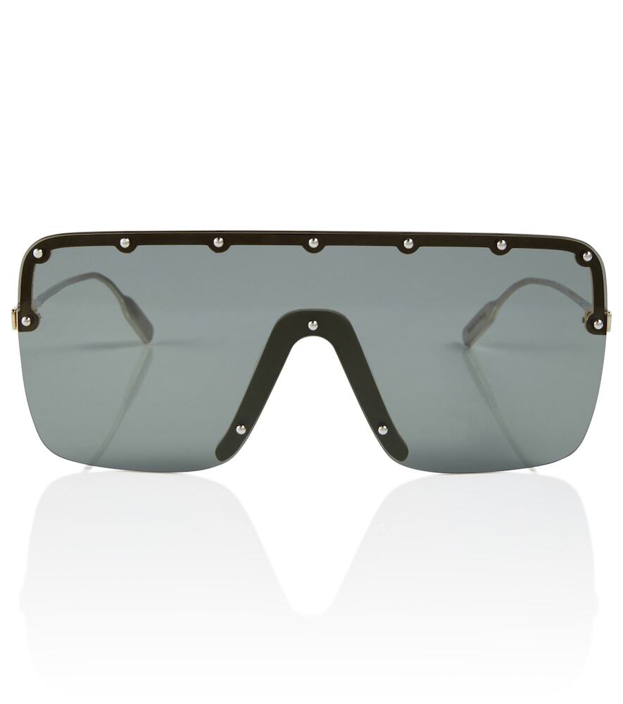 Gucci Square aviator sunglasses in black