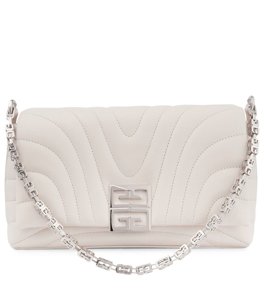 Givenchy 4G Soft quilted crossbody bag in white